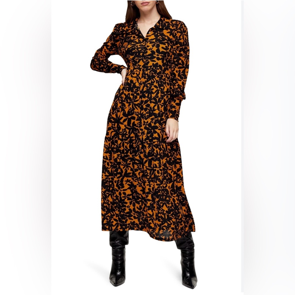 Topshop Maxi shirt dress, Size 2